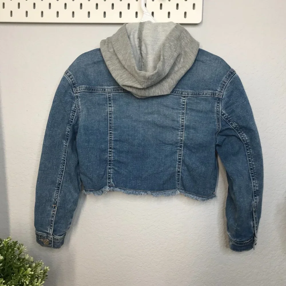 Justice Denim Crop Jacket | Size 6/7